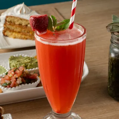 Jugo de fruta natural
